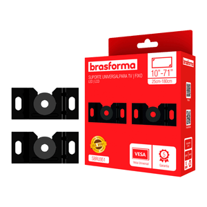 Suporte Tv Universal Fixo Brasforma De 10 À 71 Polegadas