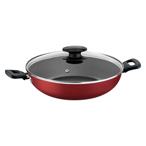 Panela Tramontina Wok Loreto 28cm Antiaderente Vermelha