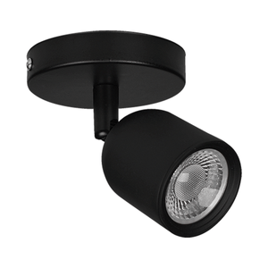 Spot Led Avant Elegance Preto - Luz Branca 6500k Bivolt 7w