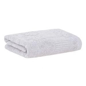 Toalha De Rosto Buddemeyer Lollipop Cinza 48x80 Floral