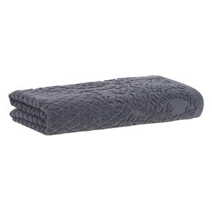 Toalha De Banho Buddemeyer Ellen 70x1,35 Cinza 100% Algodão