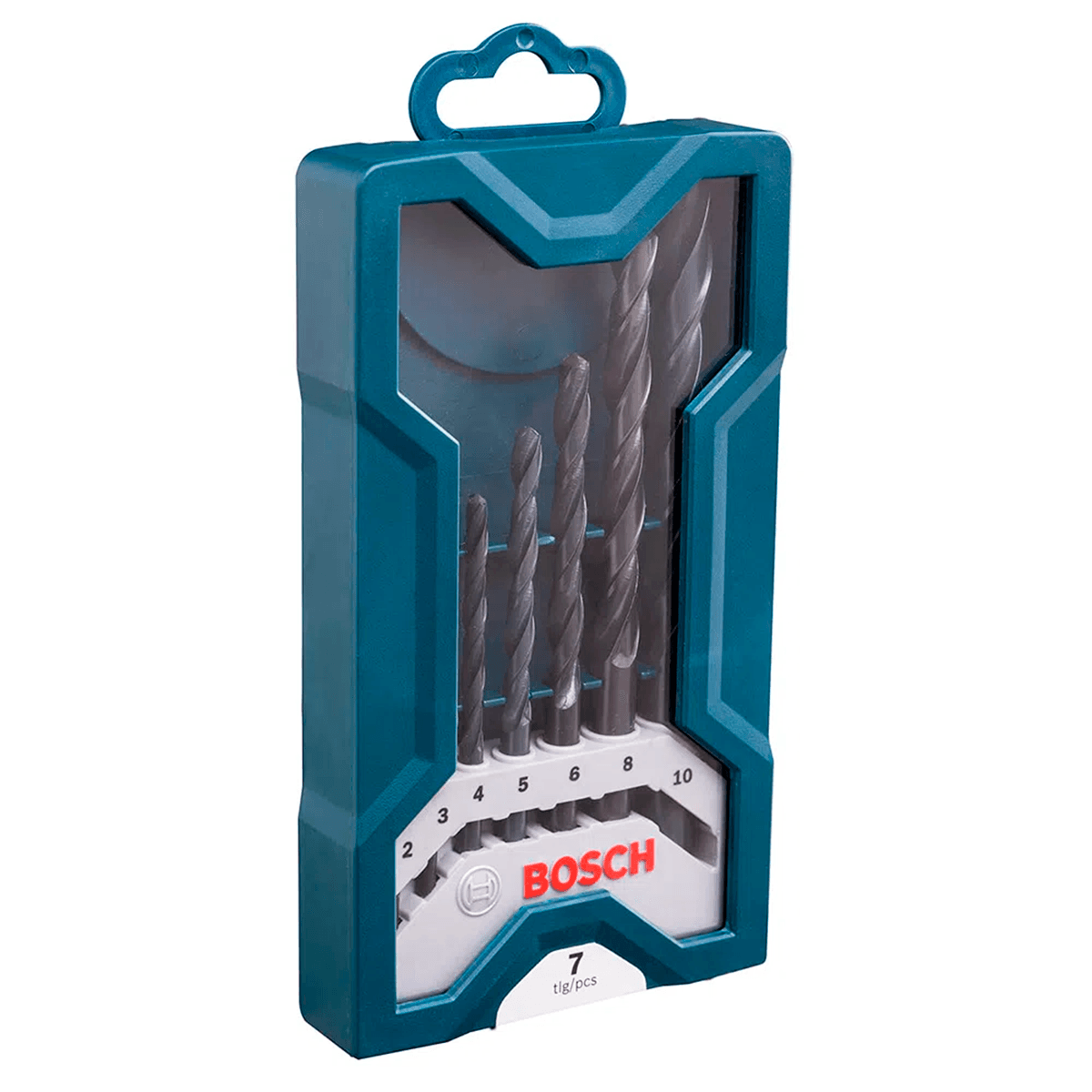 Jogo De Brocas Bosch Mini X-Line Com 7 Peças Para Metal