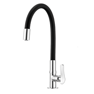 Torneira P/Cozinha Lorenzetti Flexivel De Mesa Preto B27