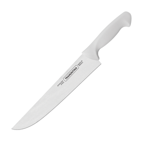Faca De Cozinha Tramontina Premium Branco 10" Em Aço Inox