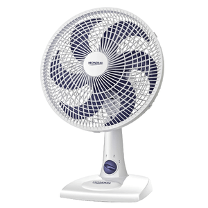 Ventilador De Mesa Mondial Maxi Power 30cm 6 Pás 127v Branco