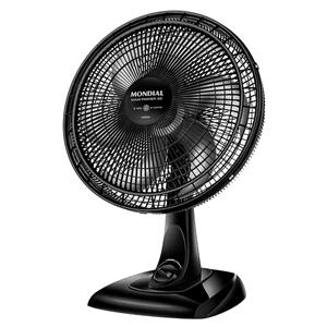 Ventilador De Mesa Mondial Maxi Power 6 Pás 40cm Preto 127v