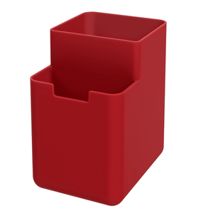 Organizador De Pia Brinox Single Coza Vermelho Bold