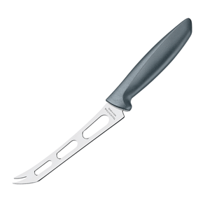 Faca Para Queijo Tramontina 6" Lâmina Em Aço Inox Cinza