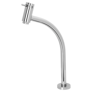 Torneira Lavatório De Mesa Celite Bica Alta Basic Cromada