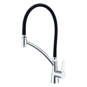Misturador Monocomando De Mesa Lorenzetti Lorenchef Preto