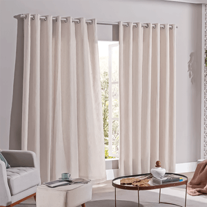 Cortina Bella Janela Matera 3,00x1,70m Areia Forro Pvc