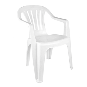 Cadeira De Plástico Empilhável Mor Bela Vista Branco