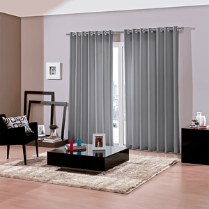 Cortina Pratika Bella Janela 2,60m X 1,70m Bellini Titanio