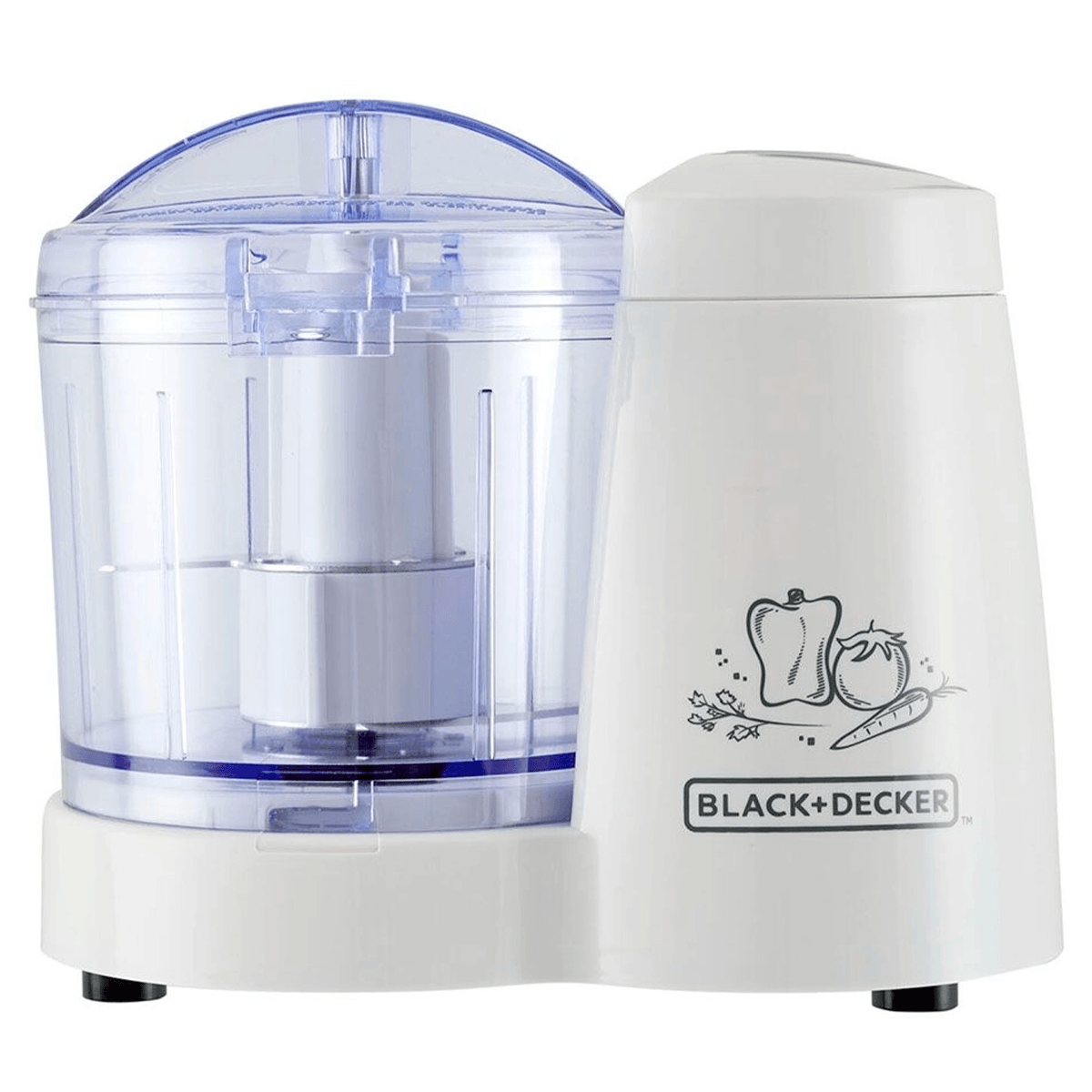 Mini Processador Black E Decker Branco 110v