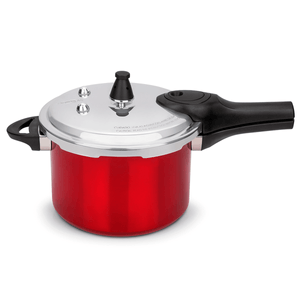 Panela De Pressão Brinox Pressure 4,2 Litros Vermelho