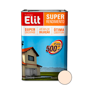 Tinta Acrilica Elit Super Rendimento Palha 18 Litros
