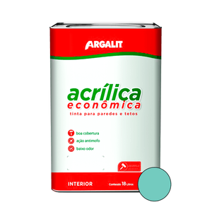 Tinta Vinil Acrilica Argalit Verde Primavera 18 Litros
