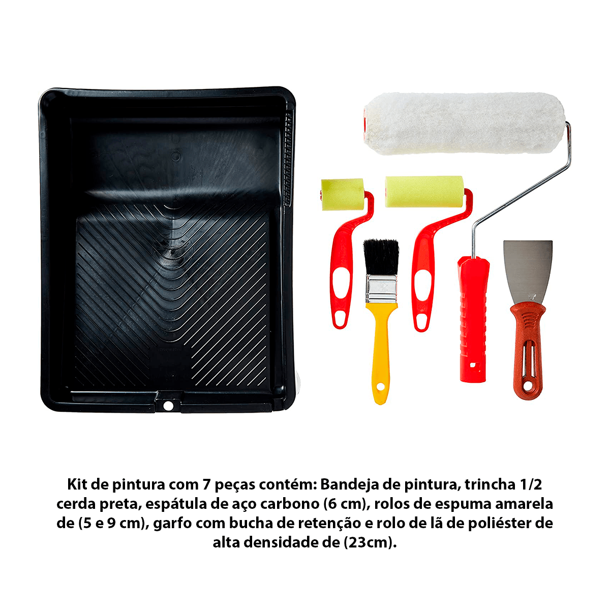 Kit Pintura e Decoração 7 peças - Castor