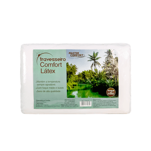 Travesseiro Latex Master Comfort Master 10cm Alto Comfort