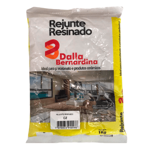 Rejunte Resinado Dalla Bernardina Cinza 1kg