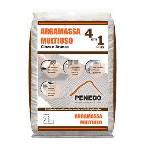 Argamassa Penedo Multiuso 4 Em 1 Plus 20kg