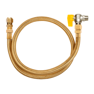 Kit Instalação Jackwal Flexivel Tombak 1,20m Registro/Esfera