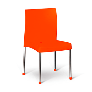 Cadeira Niquelplast Laranja 389-2