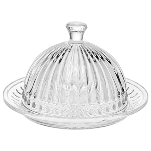Queijeira Cristal Lyor Com Tampa Empire 20cm