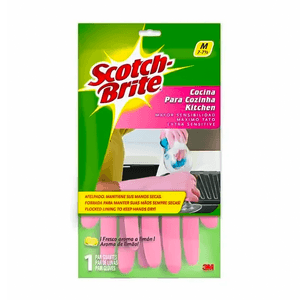 Luva Scotch-Brite Para Cozinha Tamanho Médio