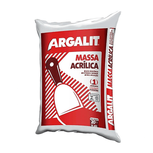Massa Acrílica Argalit Saco 20kg