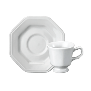 Xícara De Café Com Pires Schmidt Prisma Branco 60ml