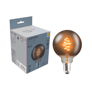 Lâmpada Led Retrô Black Avant G95 E27 5w 2200k Bivolt