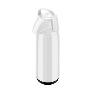 Garrafa Térmica Invicta Pp Slim Pressão 1,8l Branca