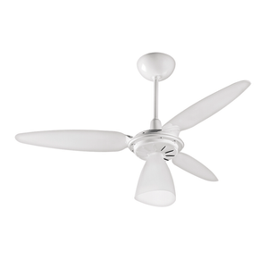 Ventilador Teto Ventisol Wind Light Branco 3 Pás 127v