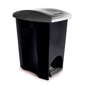 Lixeira Plasutil Ecoblack 3495 14l Com Pedal