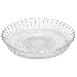 Fruteira De Vidro Noah Transparente 30cm Ndi