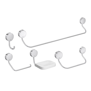 Kit Acessórios Para Banheiro Deca Net 5 Peças Cromado