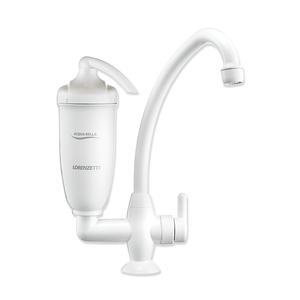 Filtro Com Torneira De Mesa Lorenzetti Acqua Bella Branco