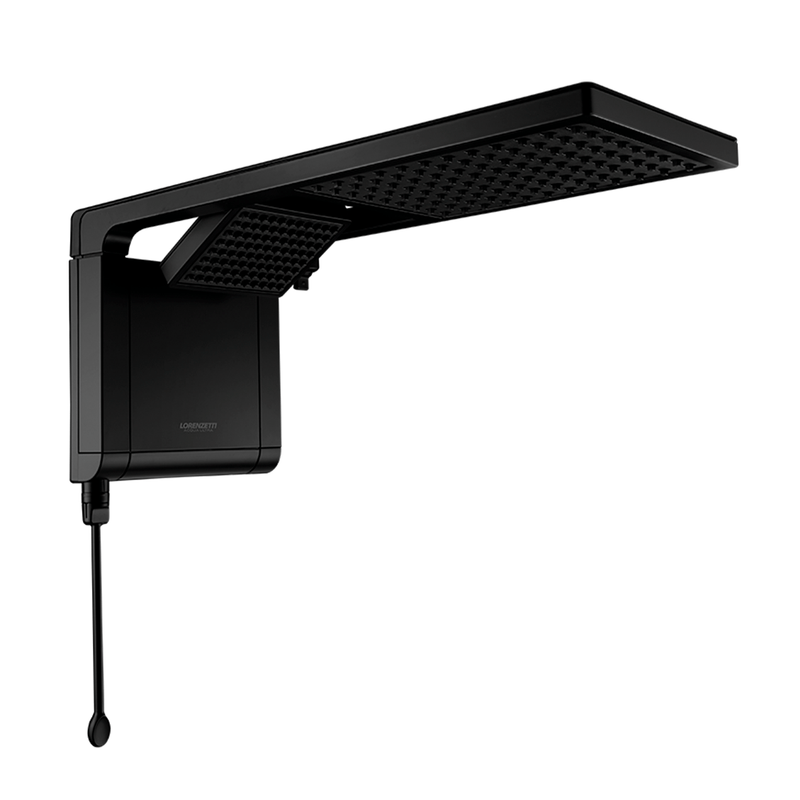 Ducha Acqua Duo Matte Black 127V 5500W - Lorenzetti