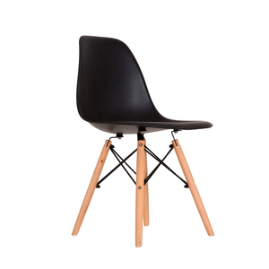 Cadeira Eames Seat&Co Polipropileno Preta Dep0102ptn