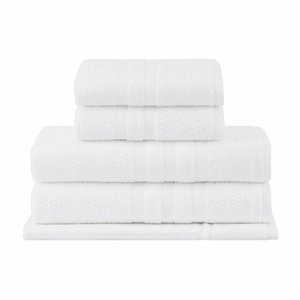 Jogo De Toalha 5 Peças Buddemeyer Vanilla Extra Soft Branca