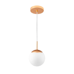 Pendente Llum Dreams Bola 1 Lâmpada E27 Gold Bivolt