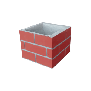 Duto Prolongador Refratop Vermelho Oxido 25 Cm