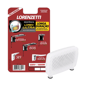 Resistência De Chuveiro Lorenzetti Acqua Ultra 220v 6800w