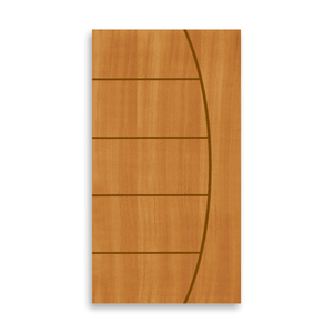 Porta Canaã Madeira Frisada Angelim 210x80x3