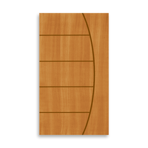 Porta Canaã Madeira Frisada Angelim 210x90x3
