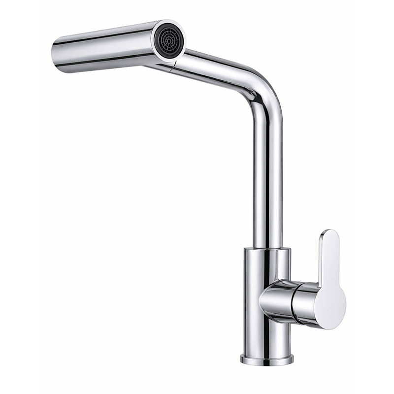 Torneira Monocomando De Mesa Vero 4 Jatos Inox Cromado